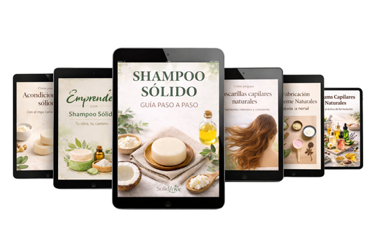Método para fabricar Shampoo Sólido + 5  Bonos